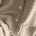 thumbnail image 6 of Mens Pajama Sets with Pockets Long Sleeve Shirts and Pants Homewear Outfits Casual Plaid Printed Comfortable Sleepwear Pajamas Set, 6 of 6