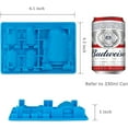 thumbnail image 3 of Silicone Chocolate Candy Molds For Star Wars Fans, Darth Vader And R2-d2 Mold For Jello,cake Decoration, Caryon, Pudding, Wax, Ice Cube, Pack Of 2, 3 of 4