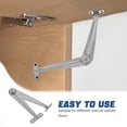 thumbnail image 3 of HOMEMAXS Heavy Duty Lid Support Hinges Folding Lid Stay Hinge For Furniture Cabinet Kitchen Wardrobe Box, 3 of 8