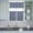 Navy, variant on 3 Piece Kitchen Curtains and Valances Set Sage Green Stripe Cafe Curtains 24 Inch Length Modern Simple Geometric White Striped Valance & Tier Curtain for Living Room Bedroom Window 54"x18" 27"x24"*2