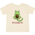 thumbnail image 3 of Inktastic Avogato Cute Green Cat Avocado Boys or Girls Baby T-Shirt, 3 of 5