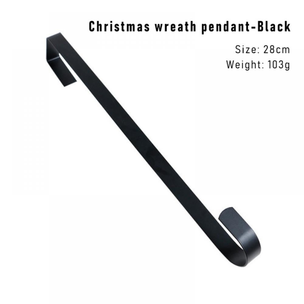 11" Wreath Hanger for Front Door Christmas Decoration Metal Over The