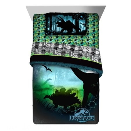 Star Rocket Twin Comforter - Jurassic World