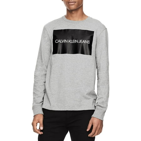 - Institutional Logo Block Long-Sleeve Cotton Tee