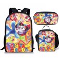 thumbnail image 4 of THE AMAZING DIGITAL CIRCUS Student Bag Satchel Pencil Case Three-piece Set-week, 4 of 4