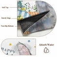 thumbnail image 6 of 3'x5' Area Rugs, Easter Indoor Outdoor Area Rug for Living Room Bedroom, Easter Grey Bunny Spring Watercolor Eggs Butterflies Washable Bathroom Rugs Kitchen Floor Carpet Mats Home Decor Aesthetic, 6 of 8