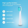 thumbnail image 3 of LinenLoon Replacement Toothbrush Heads Compatible with 507/508/515/551/917 / D7 / D8 / 959.White.5 Count, 3 of 5