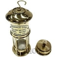 thumbnail image 2 of 7" Brass Nautical Miner Lamp Ship Lantern Maritime Miners Oil Lamp, 2 of 3