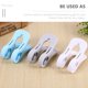 thumbnail image 3 of AURARMLET 9Ud Clips Multicolor Para Sujetar Ropa Y Toallas Con Fuerza Antiviento, 3 of 8