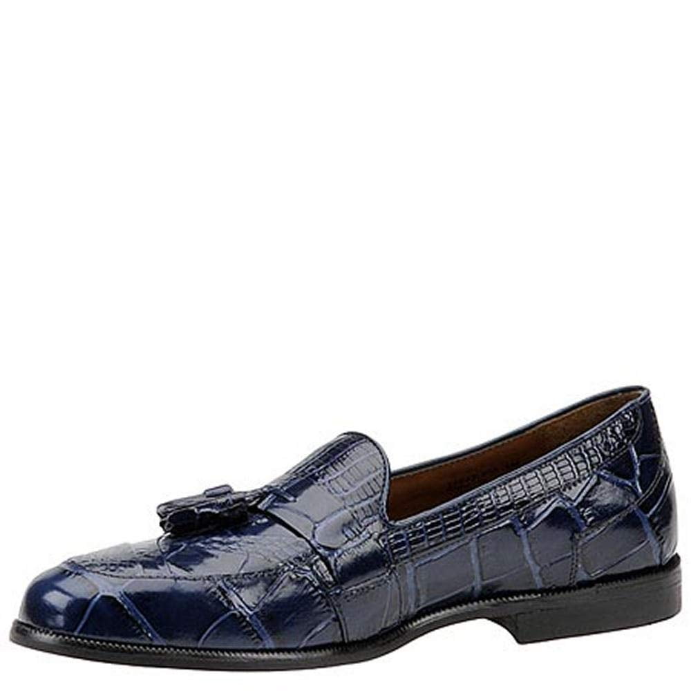 Stacy Adams Mens Sabola Blue Shoes &amp; Handbags Moccasin