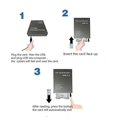 thumbnail image 4 of USB 2.0 to PC ATA PCMCIA Adapter Flash Disk Memory Card Reader Compact Converter, 4 of 5