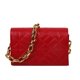 thumbnail image 2 of Bolsa Moda Mujer Geométrico Relieve Axila Bolso Cadena Solapa Bolsos (Rojo) JShteea Para Estrenar, 2 of 9