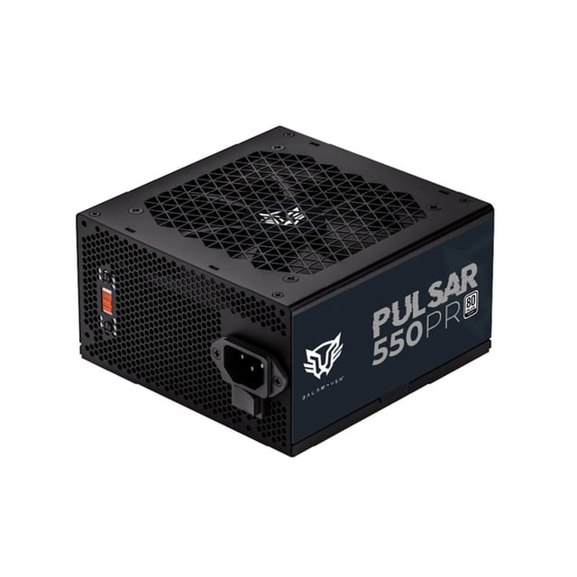 Fuente de Poder PC 550W Balam Rush PULSAR 550PR 80 Plus White No Modular Negro BR-937726