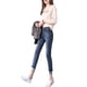 thumbnail image 4 of Txlixc Jeans de bolsillo de lana de cintura alta para adultos de invierno Txlixc moda, 4 of 9