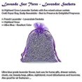 thumbnail image 2 of 16 Bolsas De Lavanda Seca En Pequeñas Bolsas De Organza Lila -fragancia Casera, 2 of 4
