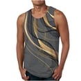thumbnail image 1 of Gilet d'Été pour Hommes, Coupe Ample Décontractée en Coton Polyester, Col Rond, Manches Longues, 1 Pce, 1 of 5