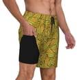 thumbnail image 2 of Fotbe Corn 6 Traje de Baño para Hombre – Shorts de Natación de Secado Rápido con Forro y Bolsillos-XX-Large, 2 of 6