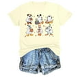 thumbnail image 3 of VILOVE Women Halloween Pumpkin T-Shirt Cute Ghost Graphic Shirt Spooky Season Tee Fall Graphic Short Sleeve Tee, 3 of 9