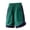 Green, variant on Men's Trendy Color Block Cargo Beach Shorts with Pockets Drawstring Elastic Waist Quick-Dry Loose Relaxed Fit for Summer Beach Daily