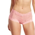 thumbnail image 2 of LAVRA Women's Sexy Lace Boyshort Bikini Multi Pack 6 Hipphugging Panties Set, 2 of 4