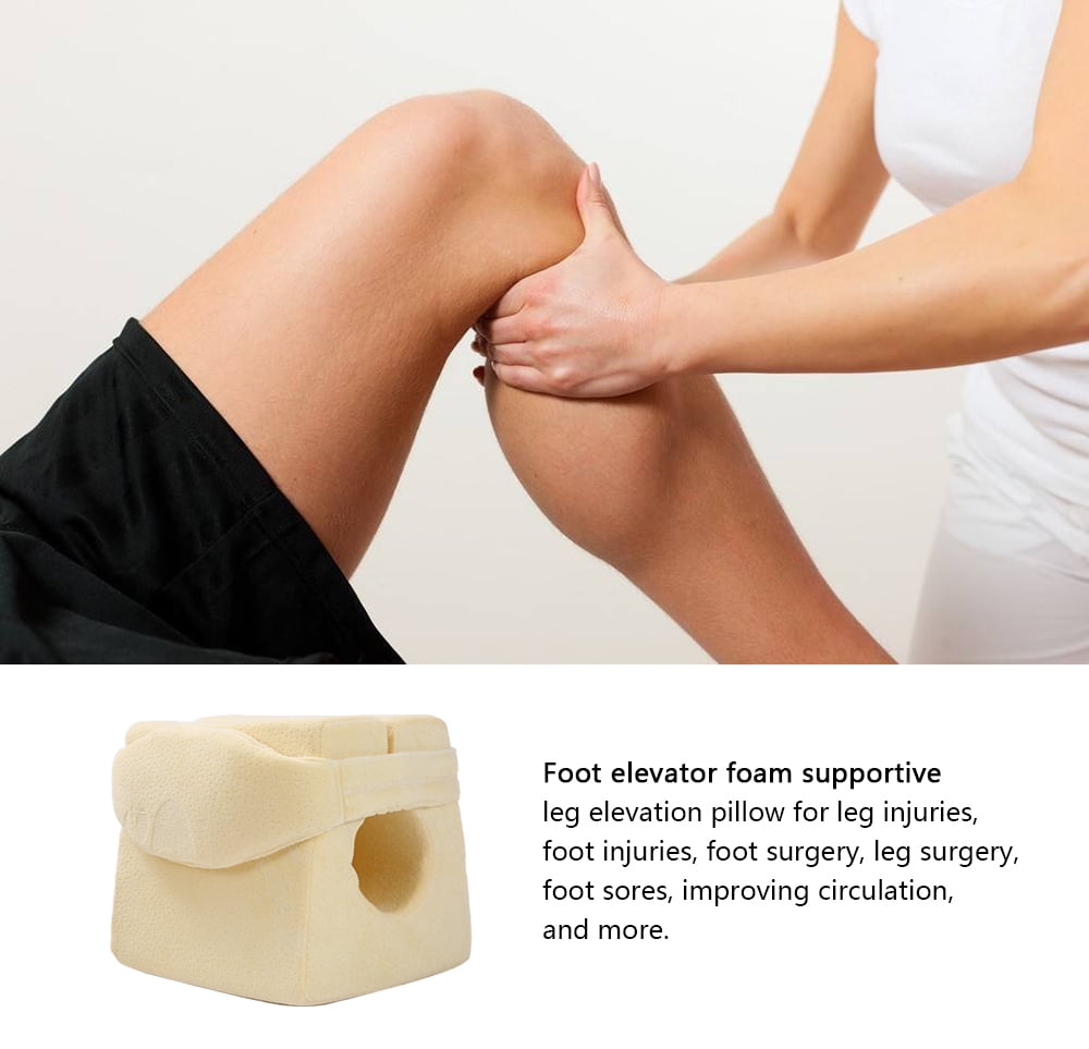 Carevas SJ021 Foot Elevator Support Pillow Foam Leg Rest Cushion Elevating Leg Rest Pad or