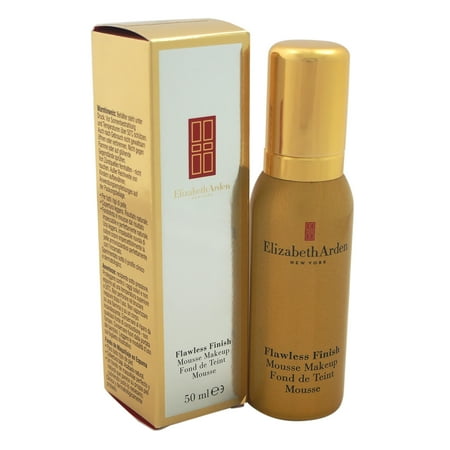 Elizabeth Arden Vanilla Foundation - Flawless Finish Mousse Makeup - # 02 Natural by Elizabeth Arden for Women - 1.7 oz Foundation