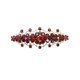thumbnail image 1 of Faship Gorgeous Borgoña Rhinestone Crystal Floral Pasador de pelo, 1 of 5