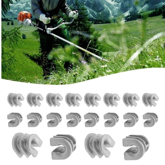 String Trimmer Head Eyelet Sleeves,QZS Replacement Weed Eater,Durable Parts for FS100 FS100RX FS110 FS120,20-Pack