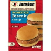 Jimmy Dean® Snack Size Sausage Biscuit Sandwiches, 20 Count (Frozen)