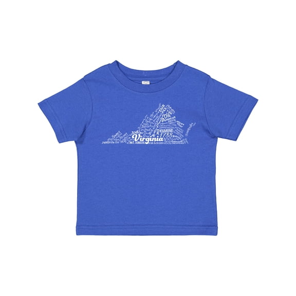 Inktastic Virginia State Word Salad Boys or Girls Toddler T-Shirt