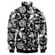 thumbnail image 3 of Nueva chaqueta de lujo con estampado dorado para hombre y mujer, chaqueta bomber para hombre y mujer, chaqueta con bolsillos y cremallera, abrigo de manga larga, chaquetas de primavera, 3 of 5