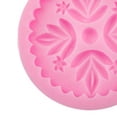 thumbnail image 2 of OULII Nonstick Pink Silicone Cake Mold for Baking Fondant Chocolates Candy and Jelly, 2 of 2