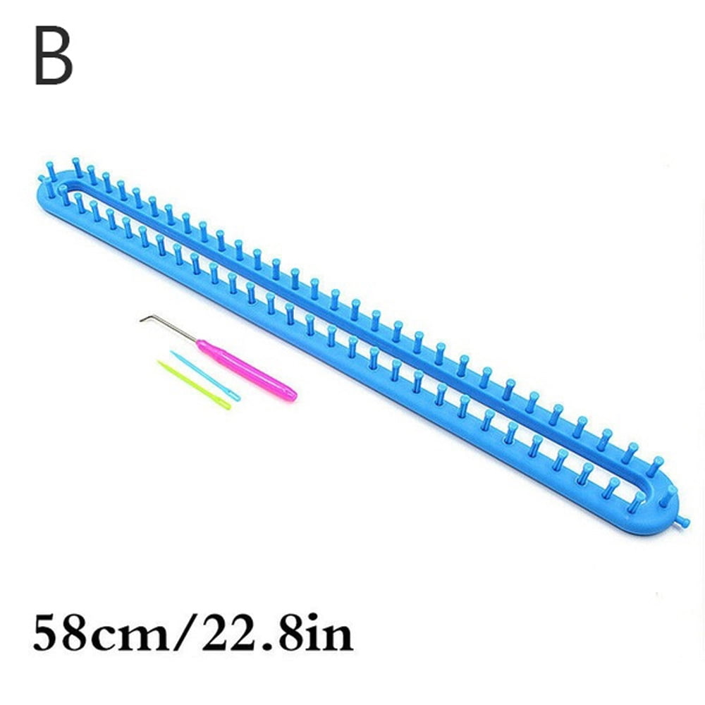 Craft Loom Knitting Knitter Kit Plastic Sock Hat Scarf Scarves Maker Craft loom knitting knitter kit plastic sock hat scarf scarves maker