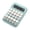 Green, variant on Pocket Mini Digital Calculator with 12-Digit LCD Display, Portable Compact Desktop Calculating Tool for Household Budgeting, Office Accounting, Retail Checkout & Daily Financial Calculations-(White)