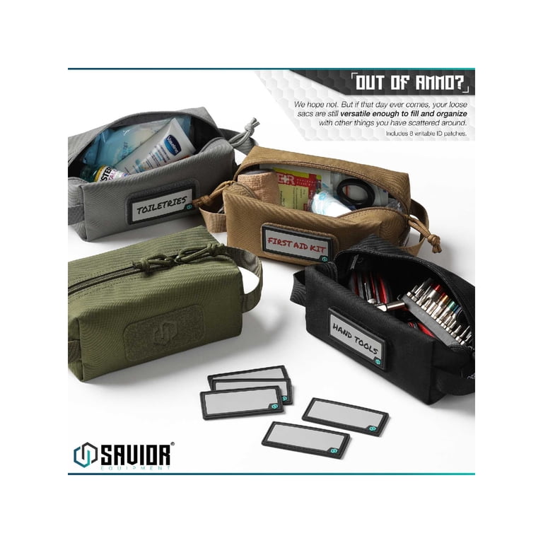 Savior Loose Sac, Soft Ammo Carrier (4 Pack)(M81 Woodland