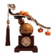 thumbnail image 1 of Estatua de resina de caqui de la suerte, figurita de calabaza, obra de arte, regalo de gabinete, buena suerte Marrón, 1 of 9