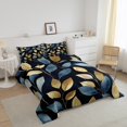 thumbnail image 3 of Erosebridal Retro Leaves Bedding Sets Full with Comforter, Botanical Branches Duvet Insert, Abstract Decor, 3 Pieces, 3 of 7