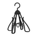 thumbnail image 2 of Siruishop Shoe Drying Rack Foldable 360 degree Rotatable Hold 4 Multifunctional Shoes Hanger black, 2 of 8