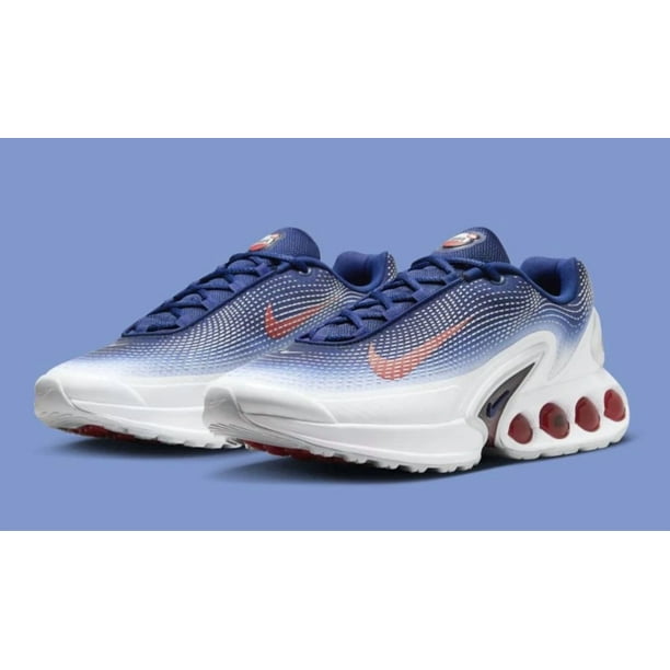 Nike Air Max DN Olympic White Blue Crimson Silver FV2250-100 Men's 7.5-13 NEW