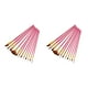 thumbnail image 2 of Methold 12 piezas pinceles de pintura mango de pintura dibujo arte bolígrafos papelería Rosa roja 2piezas, 2 of 6