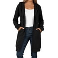 thumbnail image 2 of Women's Zip Up Hoodies Oversized Fleece Long Pullover Hooded Sweatshirts 2025 Casual Long Sleeve Fall Hoodie Jacket, 2 of 5