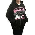 thumbnail image 2 of Y2K Hoodie Full Zip Up Hoodie Over Face Women Men Print Goth Hoodie Oversized Aesthetic Sweatshirts, 2 of 6