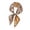 Orange, variant on WAYUTE Fashion Satin Scarf For Hair Beach Head Wraps Neck Scarves For Women Lightweight Handbag Versatile Accessories