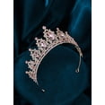 thumbnail image 2 of 1pc Luxurious & Elegant Princess Crown Bridal Hair Accessory For Wedding Party, 2 of 4