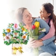 thumbnail image 4 of LKZQHMC 3D Greeting Cards Pop Up Cards 13.8" Narcissus Paper Flower Bouquet Gifts for Women Mom Wife Birthday,Anniversary,Get Well Cards with Note Card & Envelope,Romantic Narcissus,Narcissus, 4 of 4