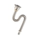 thumbnail image 1 of Tubo de drenaje del fregadero de la cocina, tubo de alcantarillado del fregadero de la cocina, colador del fregadero de acero inoxidable, fácil de, 1 of 9