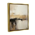 thumbnail image 4 of Stupell Industries Neutral Contemporary Horizon Abstract Painting Gold Floater Framed Canvas Art Print Wall Art, 25 x 31, 4 of 10