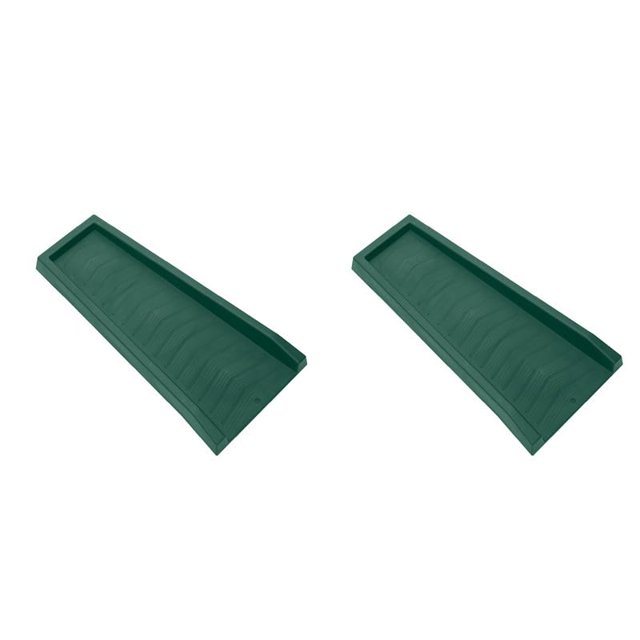 Bloque desviador de agua para canaleta Master Mark 61 cm verde, paquete de 2