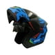 thumbnail image 2 of Casco Para Moto Edge Abatible Azul Mate Certificado XL, 2 of 4