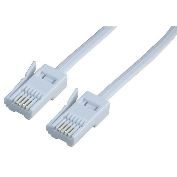 PRO SIGNAL - UK Plug to Plug (431A) Telephone Lead, 20m